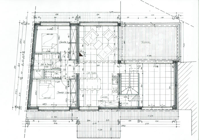 Plan du rez-de-chaussée