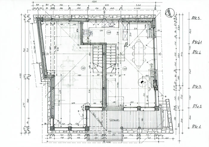 Plan avec les deux appartements