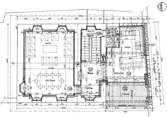 Plan du rez-de-chaussée