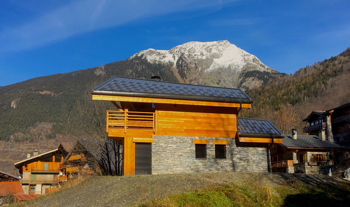 Chalet à Ossature bois dans l'environnement de Ste-Foy-Tarentaise